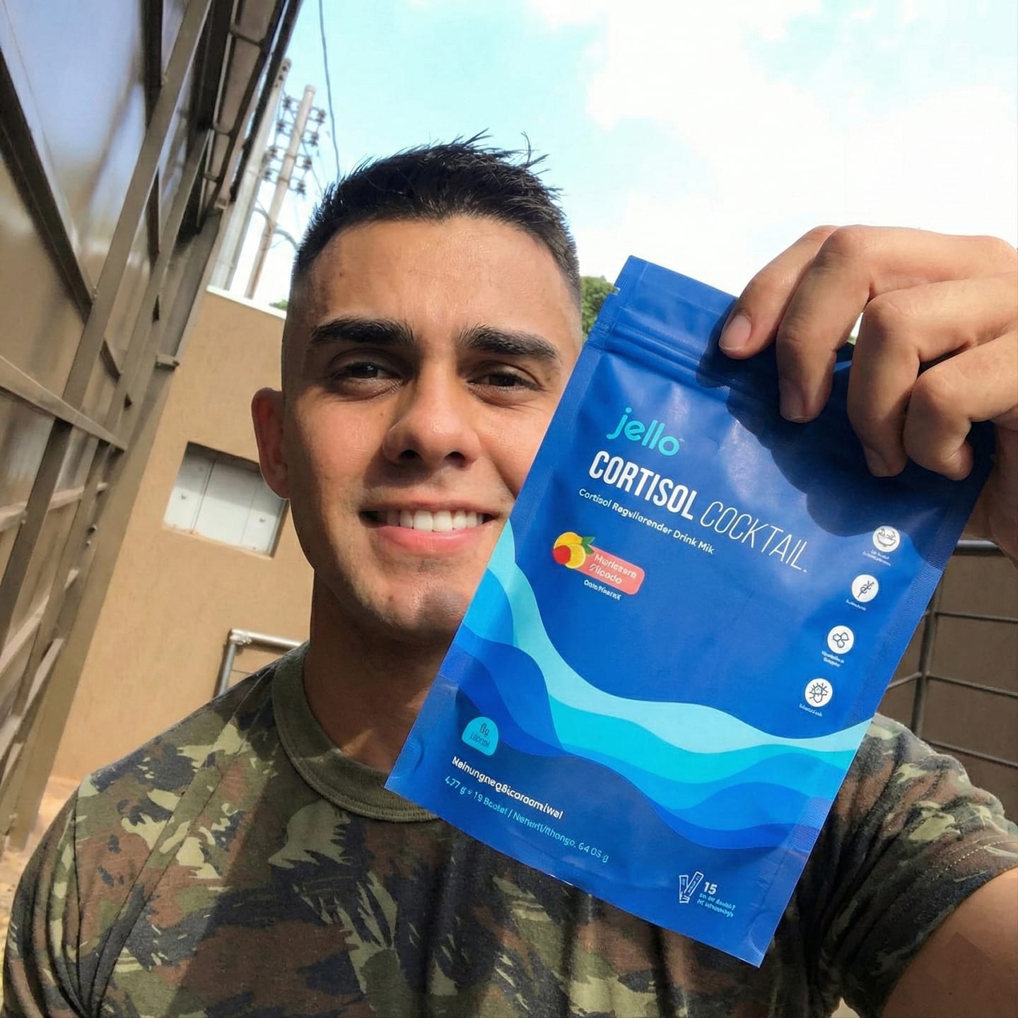 Customer photo review of Jello cortisol Cocktail