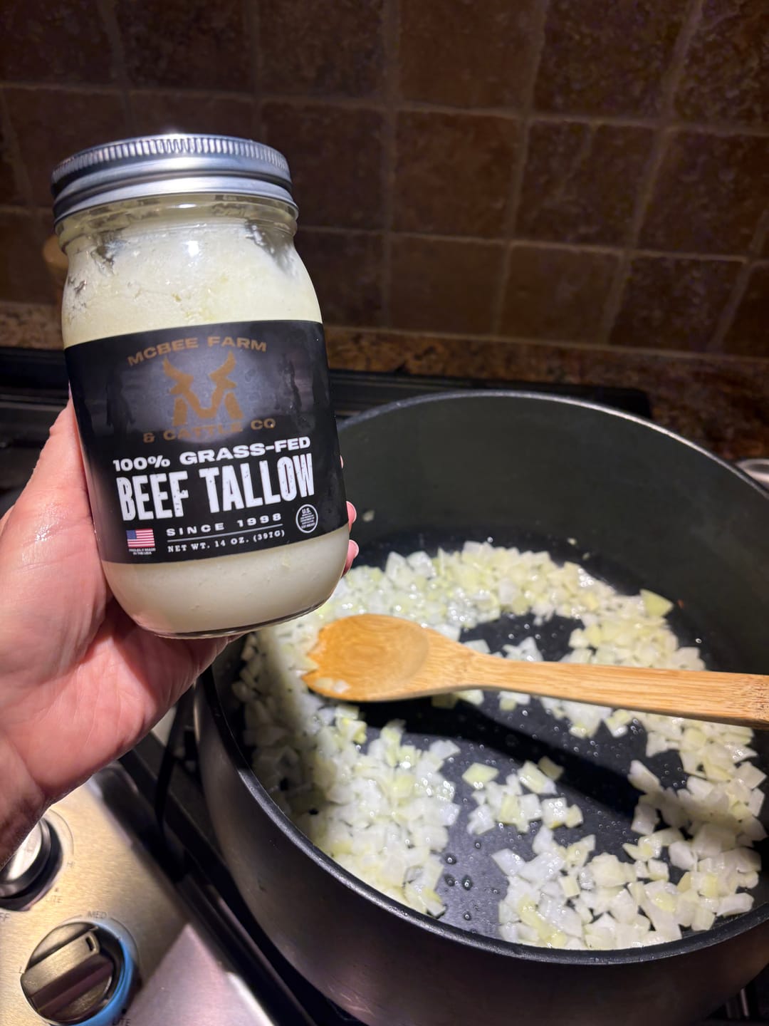 Customer photo review of 100% Grass-Fed Beef Tallow