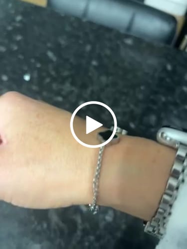 Customer video review of Celine Clover Bracelet