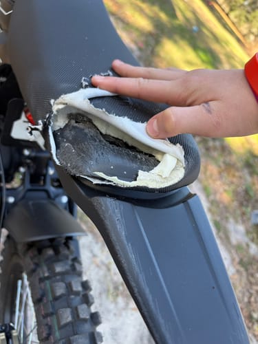 Customer photo review of 79Bike Falcon GT, 72V Electric Dirt Bike