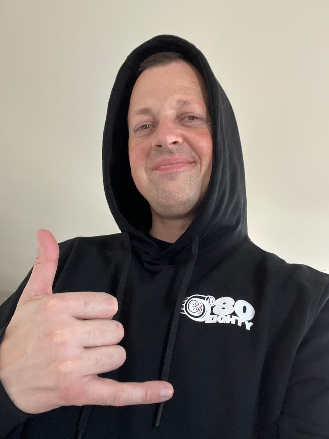 Customer photo review of 80Eighty® MotorClub Hoodie