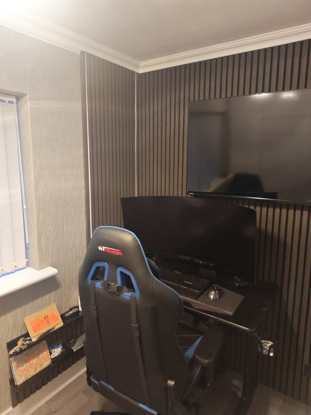 Customer photo review of Acoustic Slat Panel End Trim