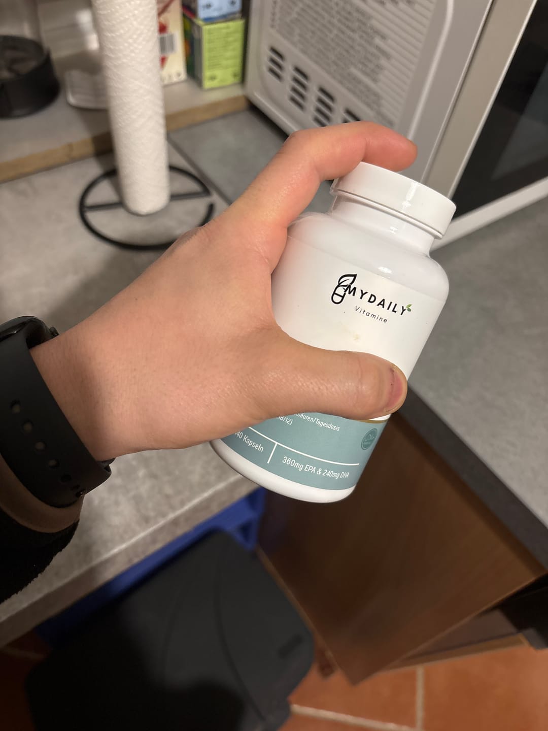 Customer photo review of Magnesium 4fach Komplex - 60 vegane Tabletten