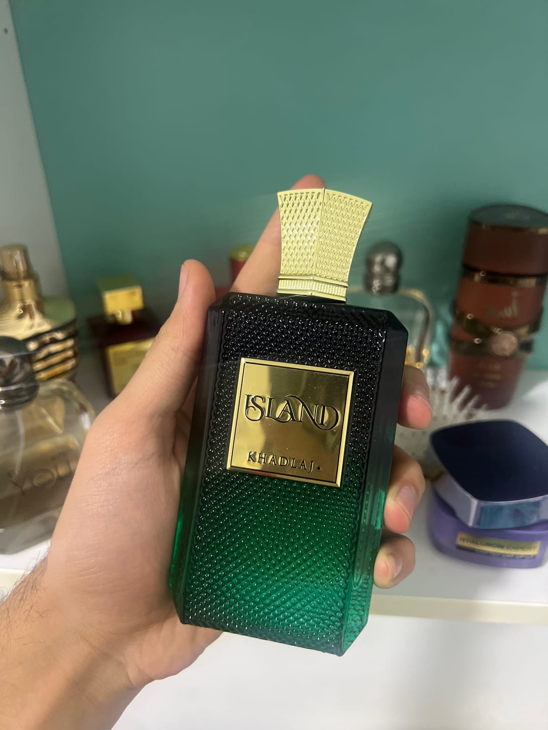 Customer photo review of KHADLAJ ISLAND EDP FOR MEN