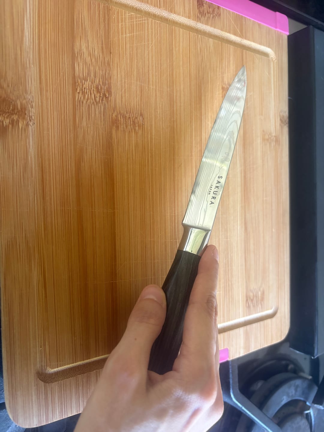 Customer photo review of Sakura Pro Stainless Steel