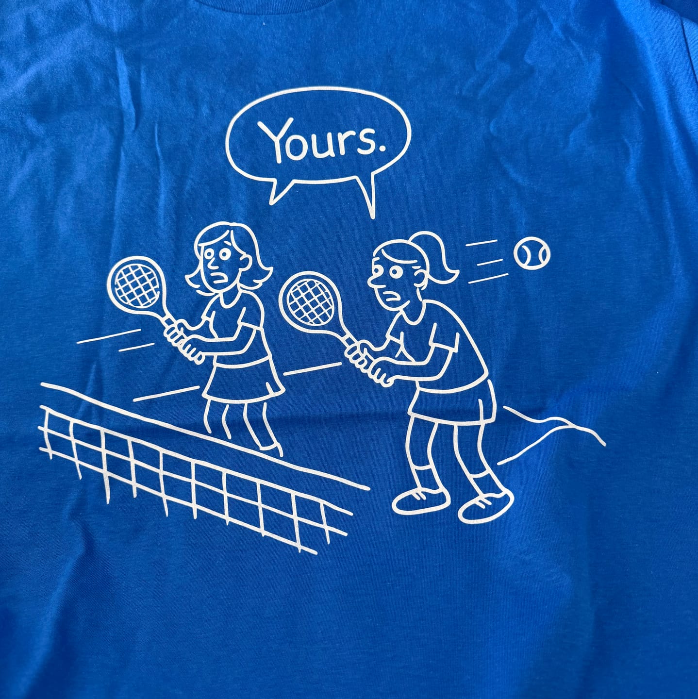 Customer photo review of Yours T-Shirt