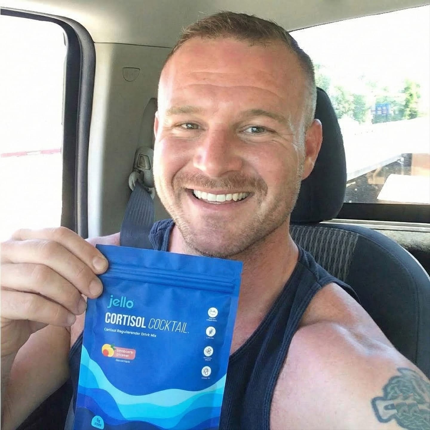 Customer photo review of Jello cortisol Cocktail