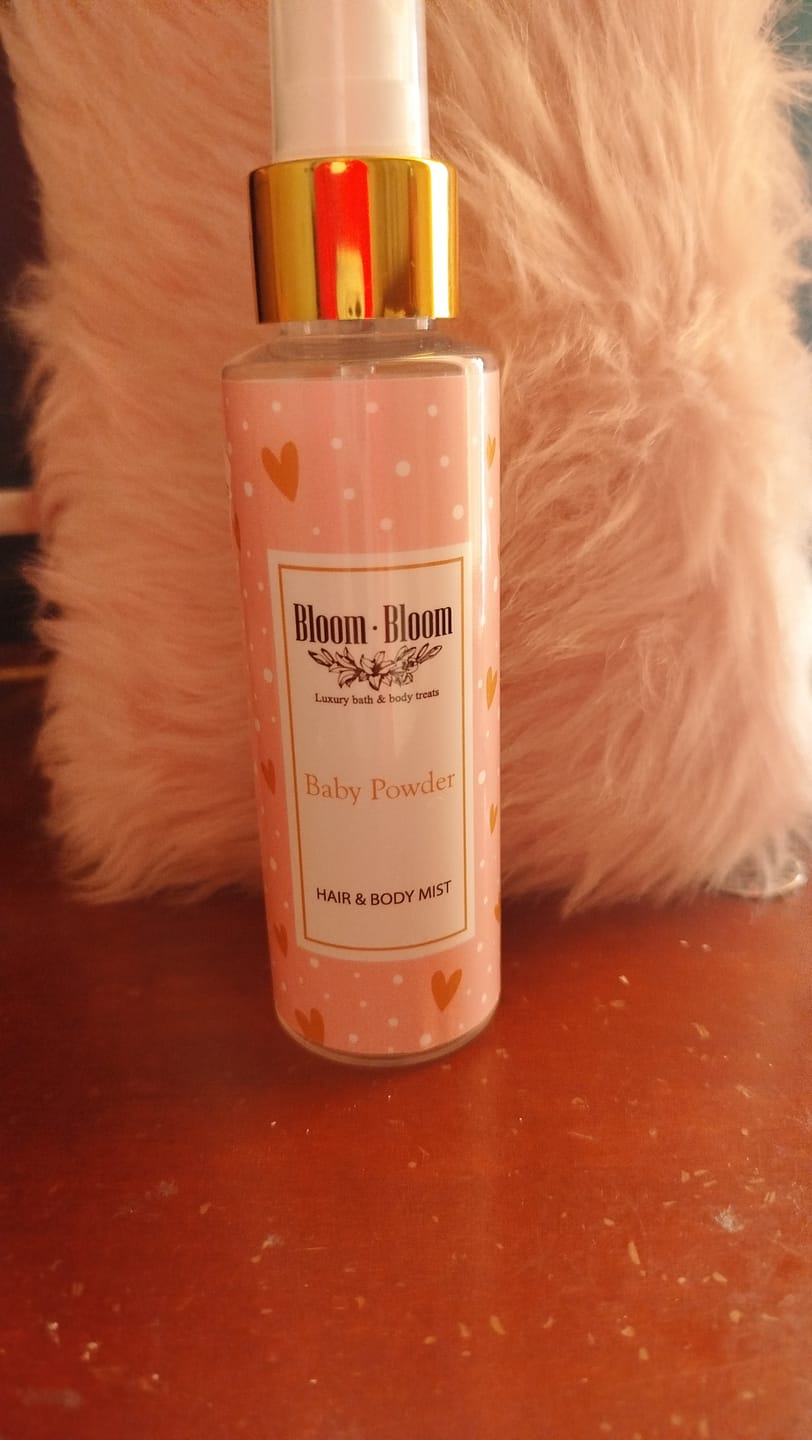 Customer photo review of Hair & Body Mist Baby Powder