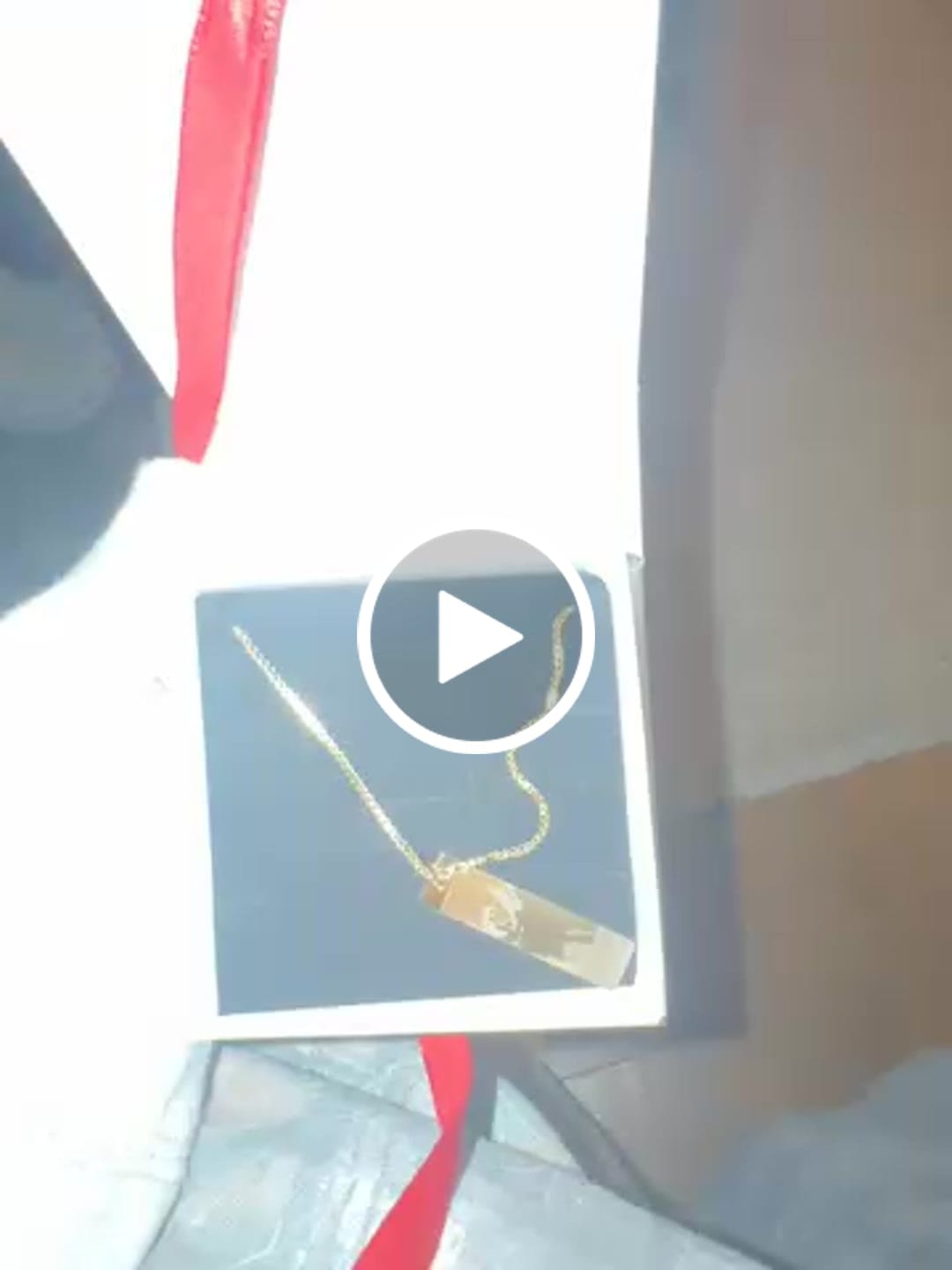 Customer video review of Personalized Eye Photo Necklace