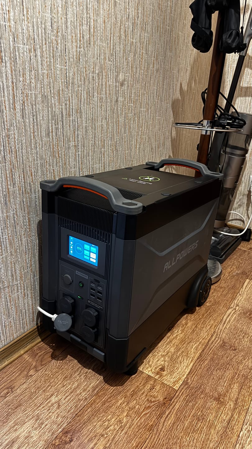 Customer photo review of ALLPOWERS R4000 Portable Power Station 4000W 3456Wh
