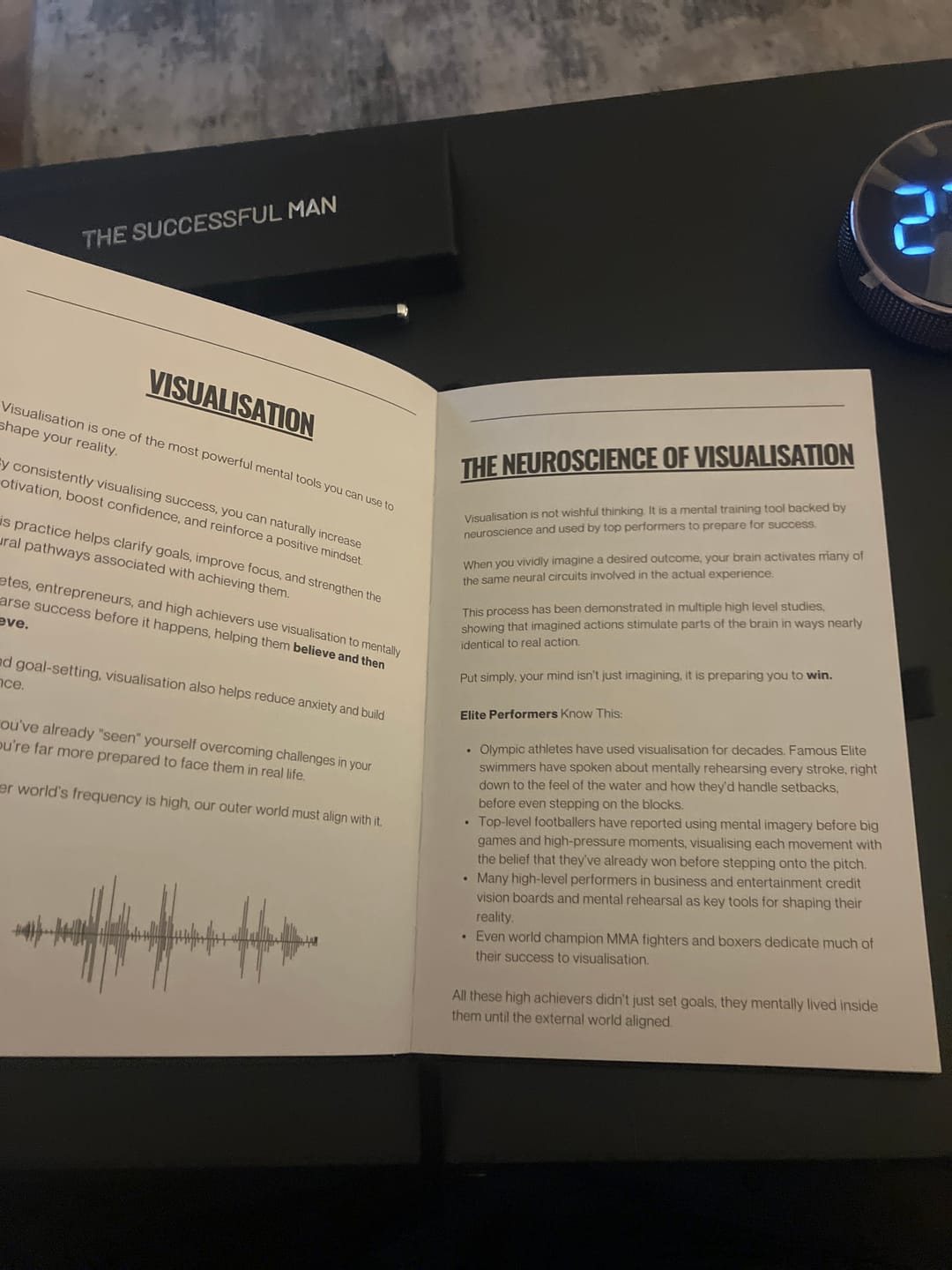 Customer photo review of The Successful Man/Woman Bundle