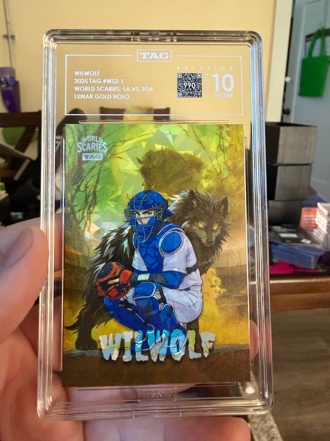 Customer photo review of WILWOLF/ ART CARD DROP - LTD ED. / SERIALIZED