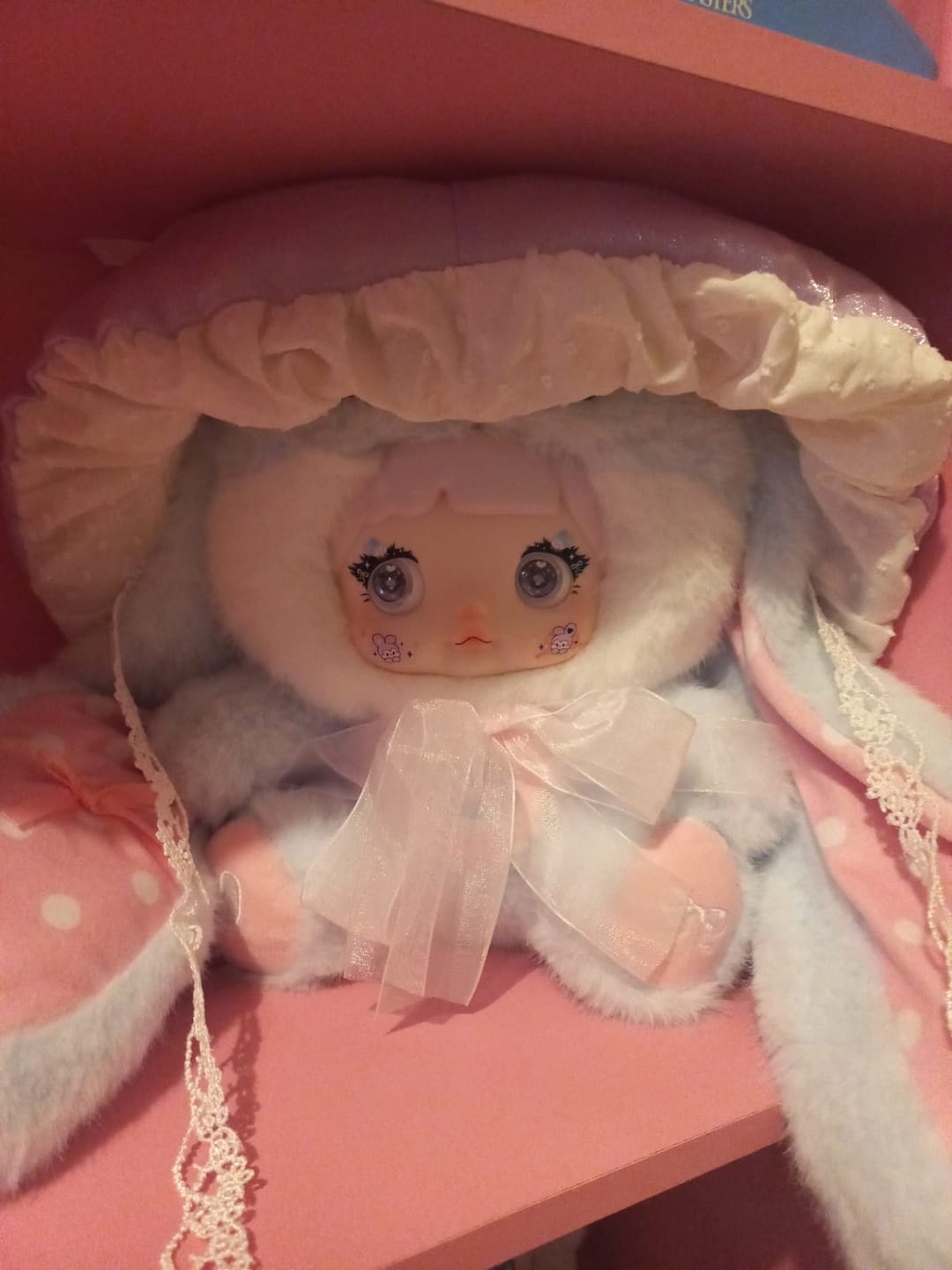 Customer photo review of Nommi Mushroom Hat 400% Series Plush Blind Box