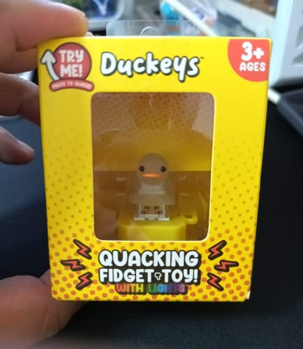 Customer photo review of Quackey - Fidget Toy that Quacks!