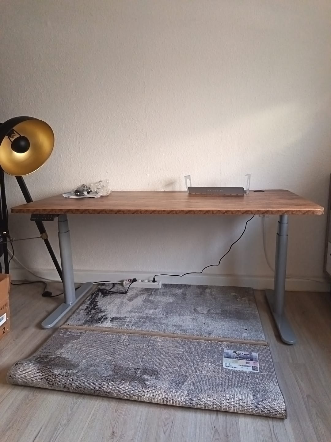 Customer photo review of Maidesite EL2 Plus Art – Stilvoller und stabiler Höhenverstellbarer Schreibtisch
