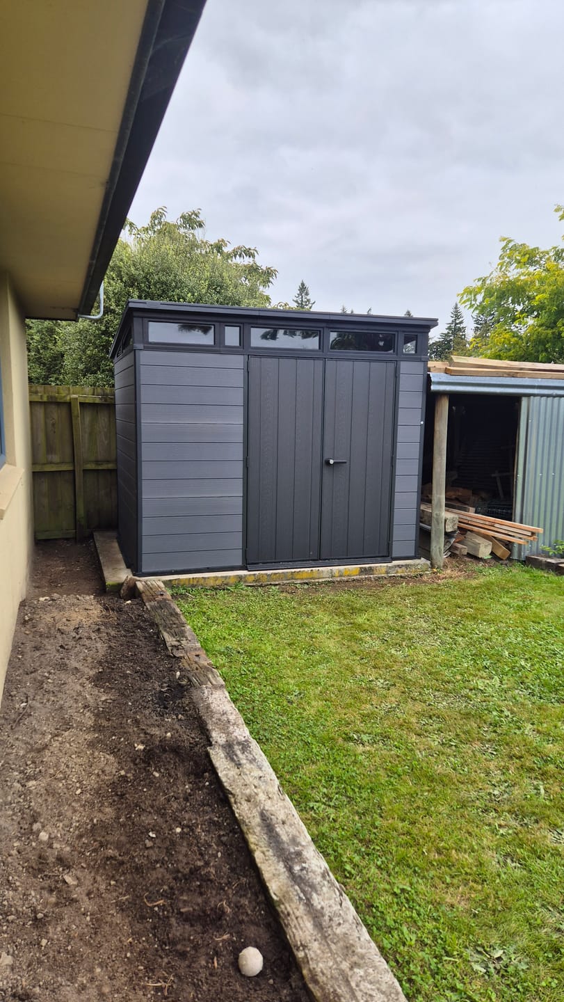 Customer photo review of Cortina 9x7 Shed 2.79m x 2.16m