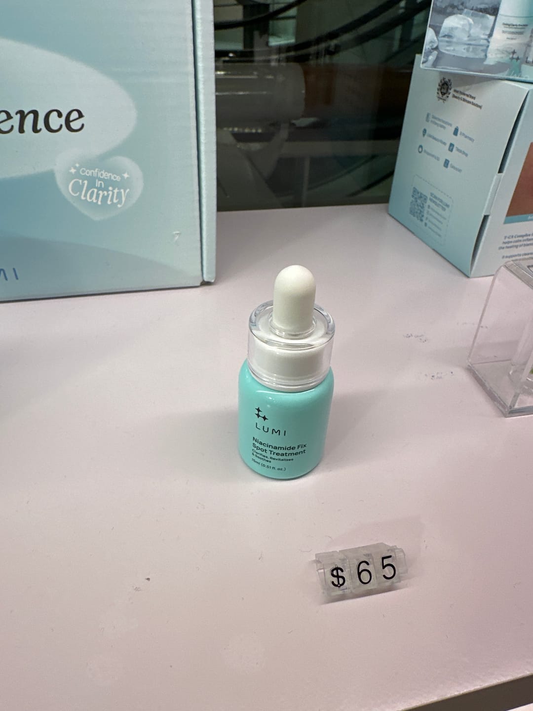 Customer photo review of Niacinamide Fix Spot Treatment