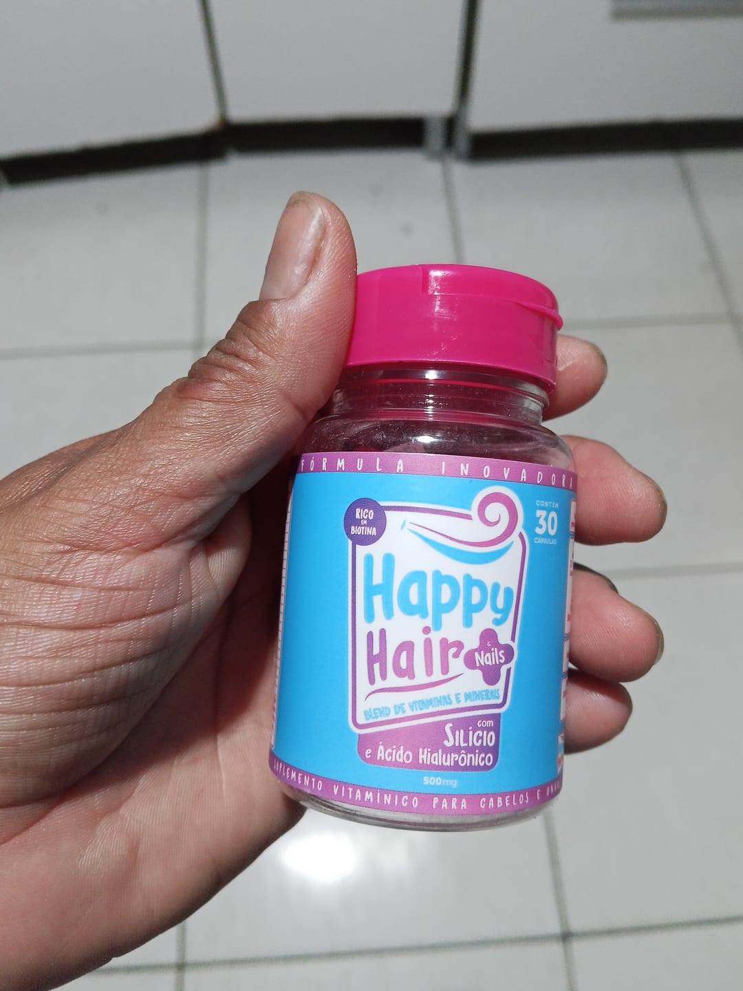Customer photo review of Happy Hair 3 Potes Embaixadores