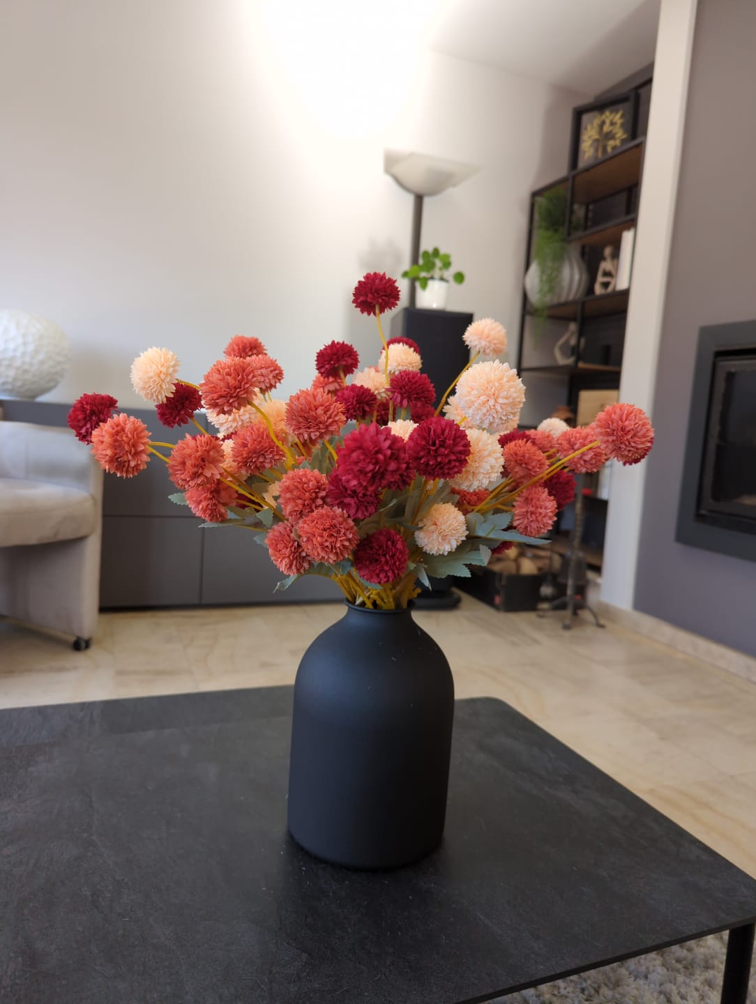 Customer photo review of Fleurs de Kiku - Mélange (20 tiges/ 100 pompons)