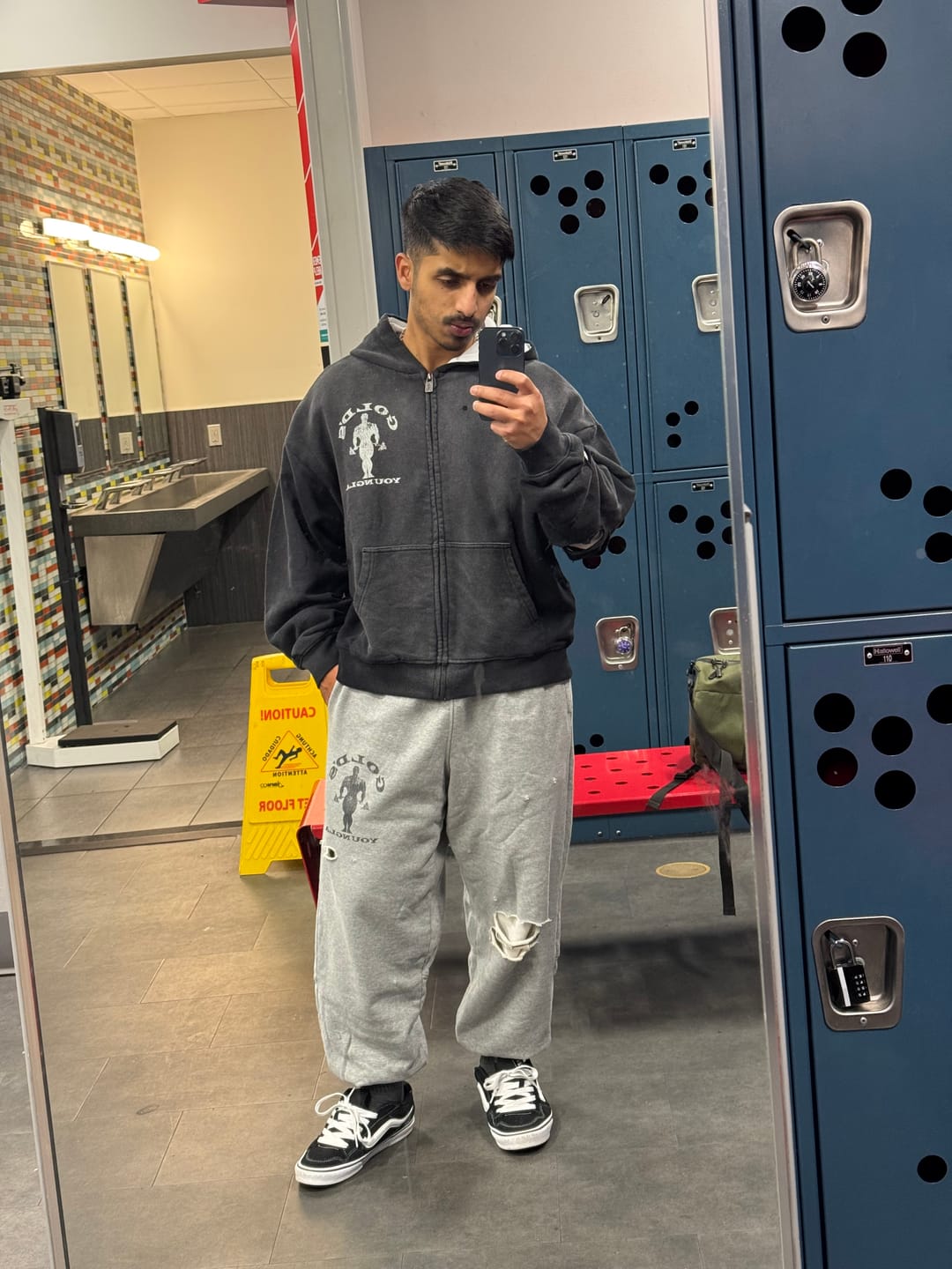 Customer photo review of 5226 - Gold's Iron Legacy Layered Zip-Ups