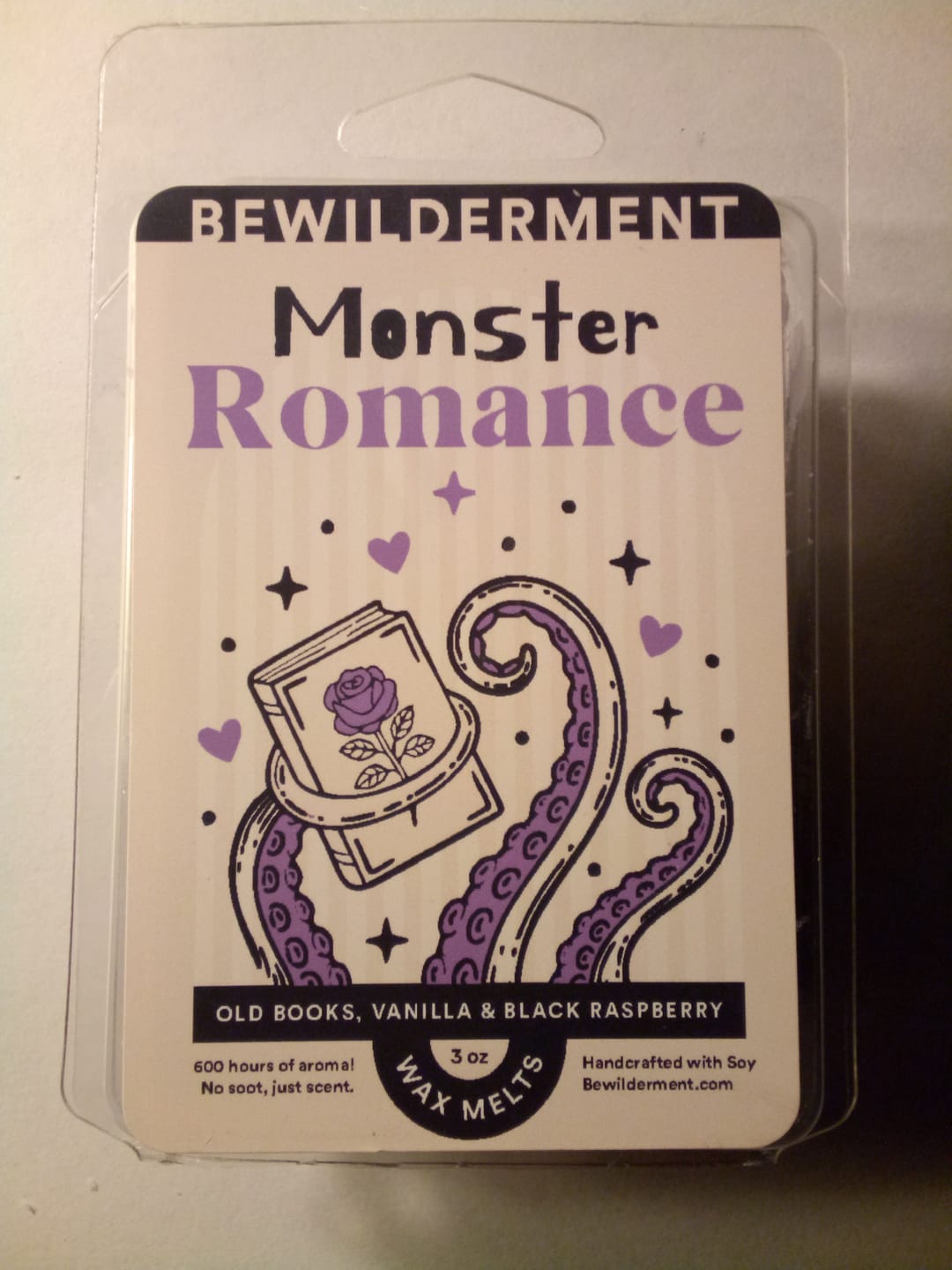 Customer photo review of Monster Romance Wax Melts