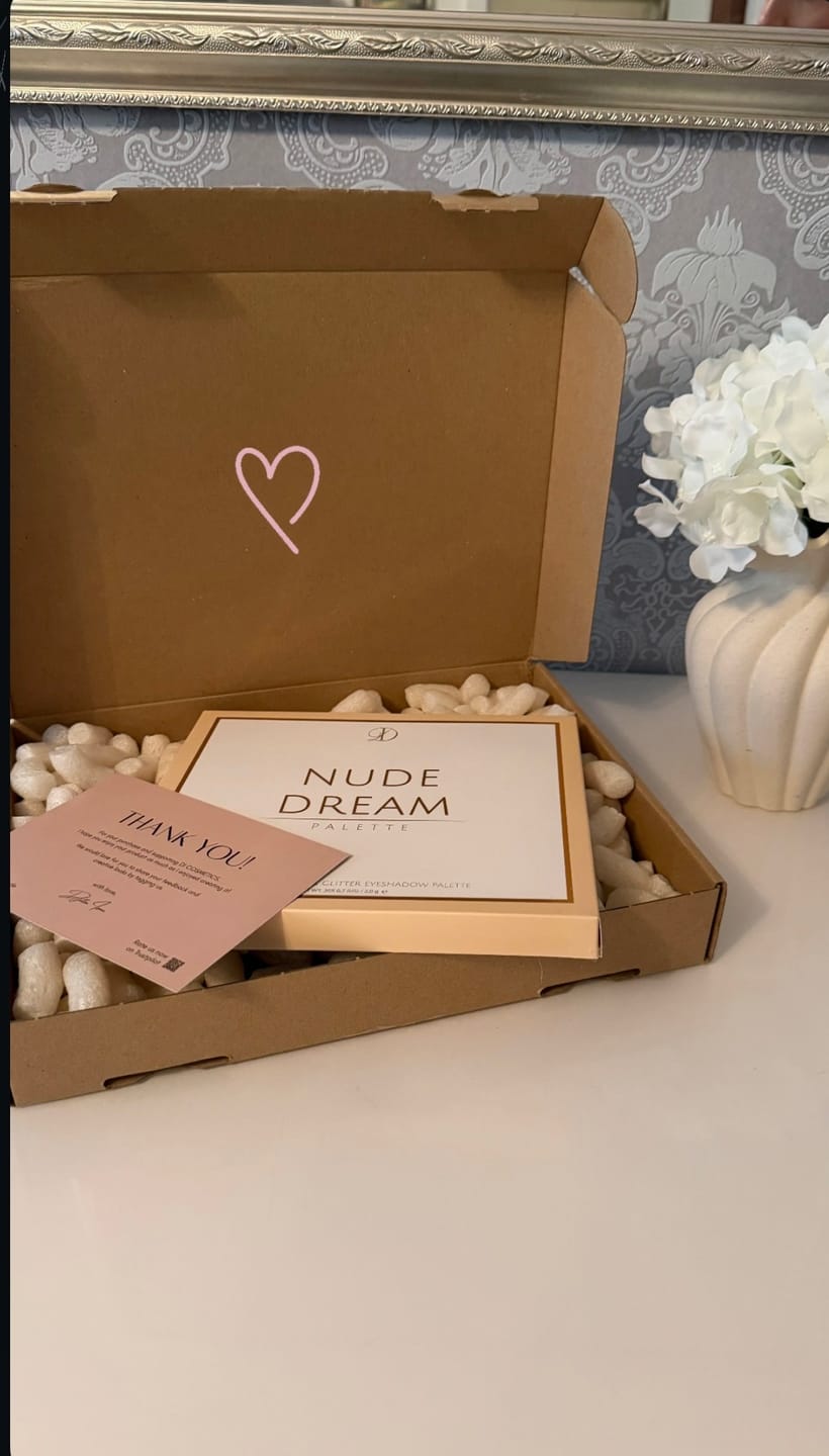 Customer photo review of Lidschatten Palette "NUDE DREAM"
