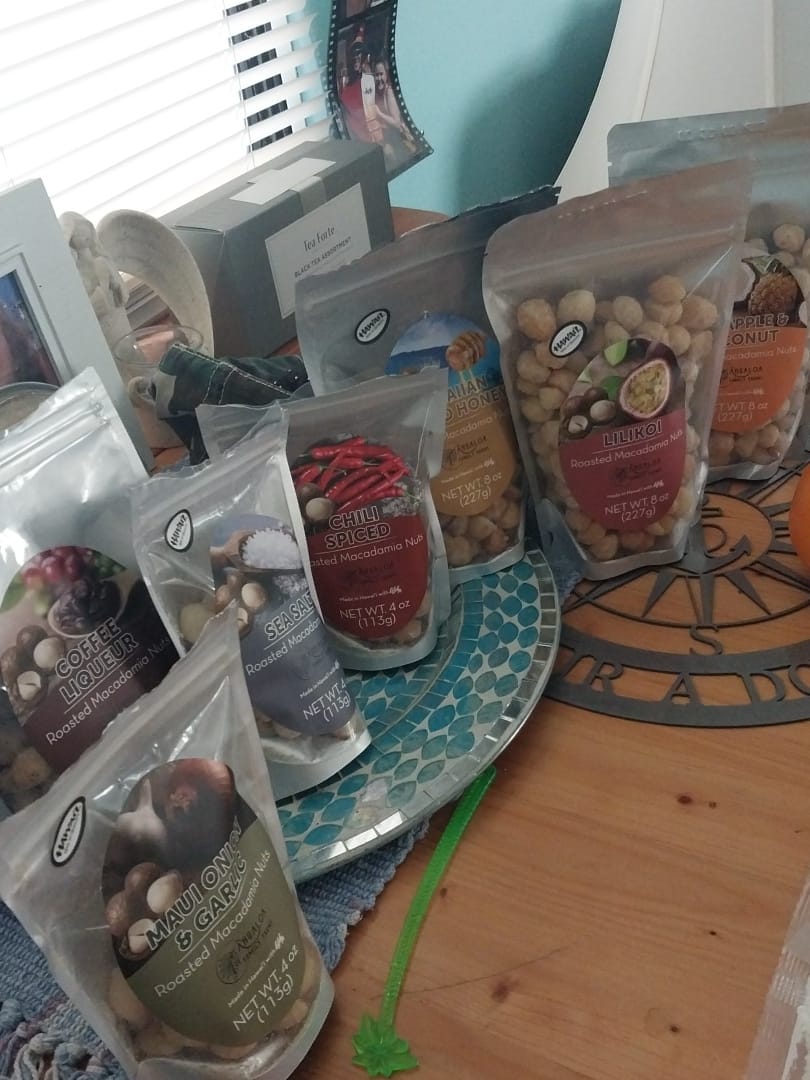 Customer photo review of Coffee Liqueur Macadamia Nuts