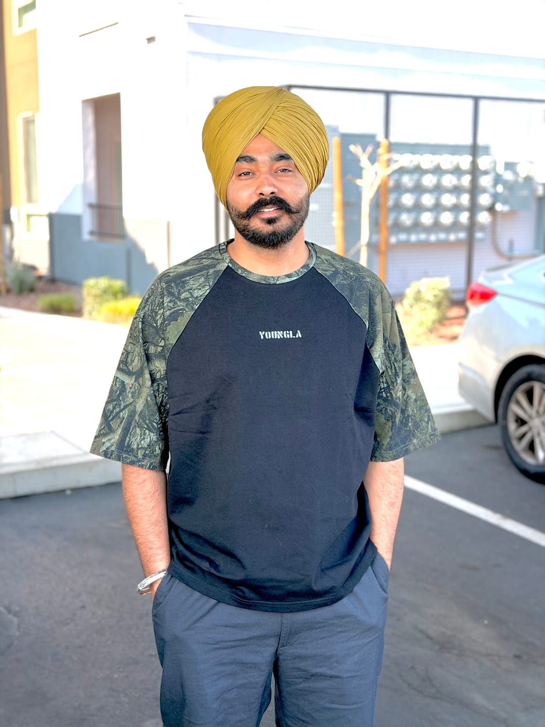 Customer photo review of 4139 - Oversized Baseball Tees