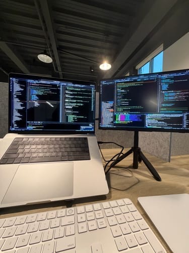 Customer photo review of 16” Portable Monitor + Stand
