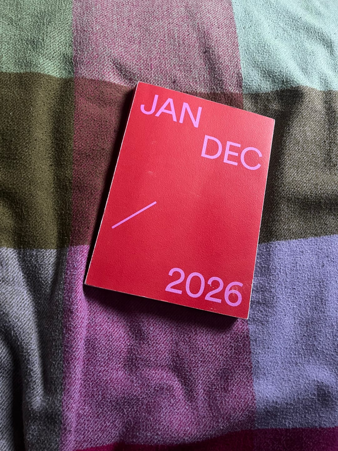 Customer photo review of mishmash 2026 Planner Frames - Candy