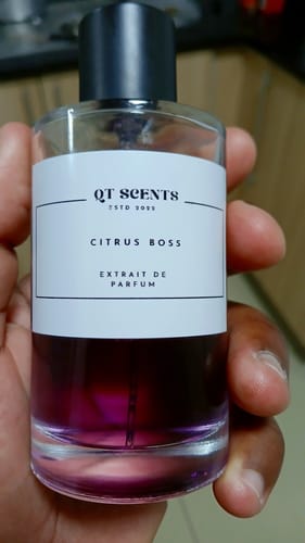 Customer photo review of Citrus boss for men  -inspired by Versace eros
