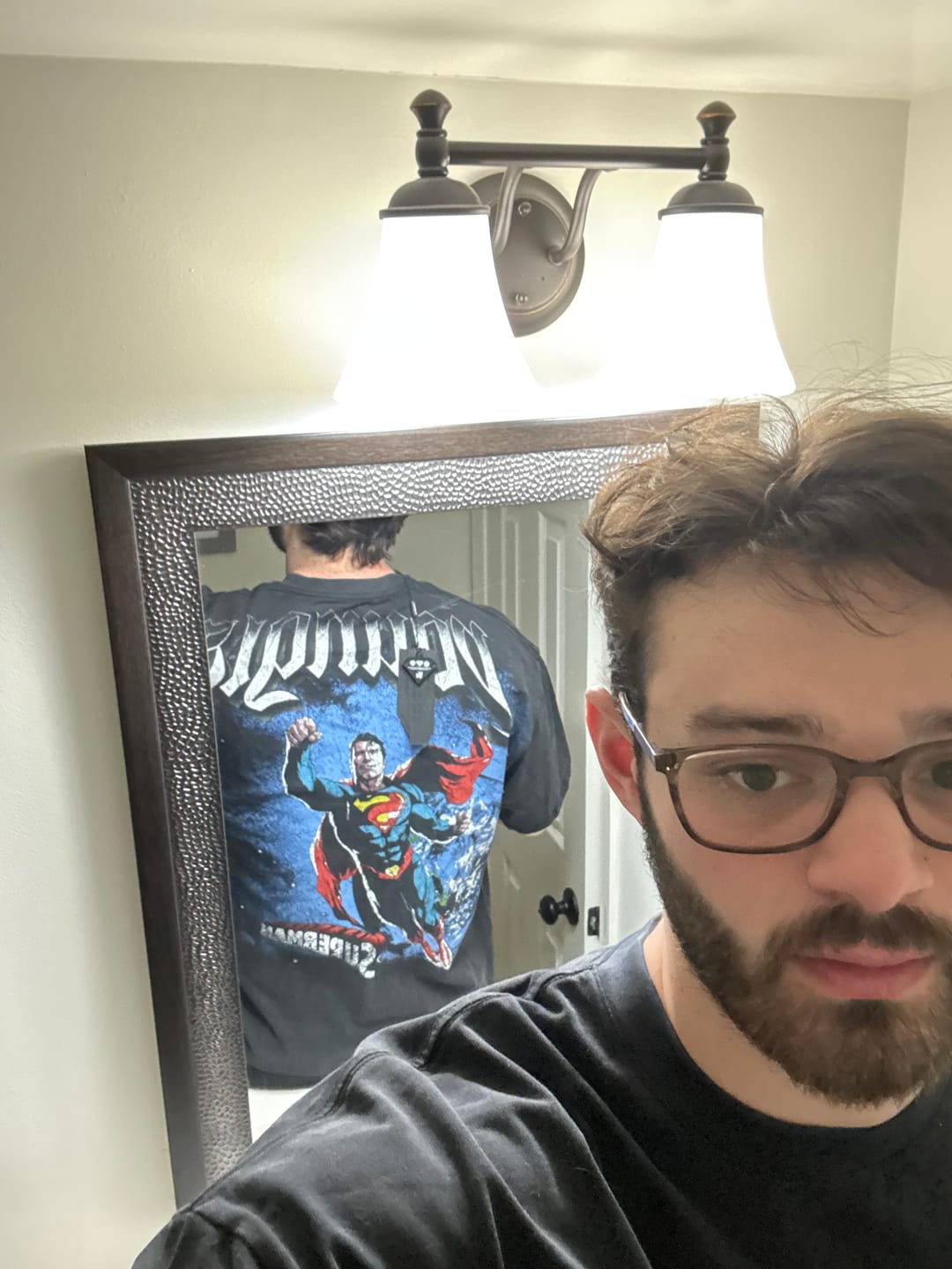 Customer photo review of 4064 - Superman Huge Tees