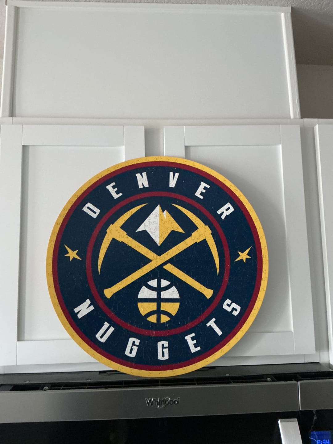 Customer photo review of Denver Nuggets™ - Wooden Puzzle