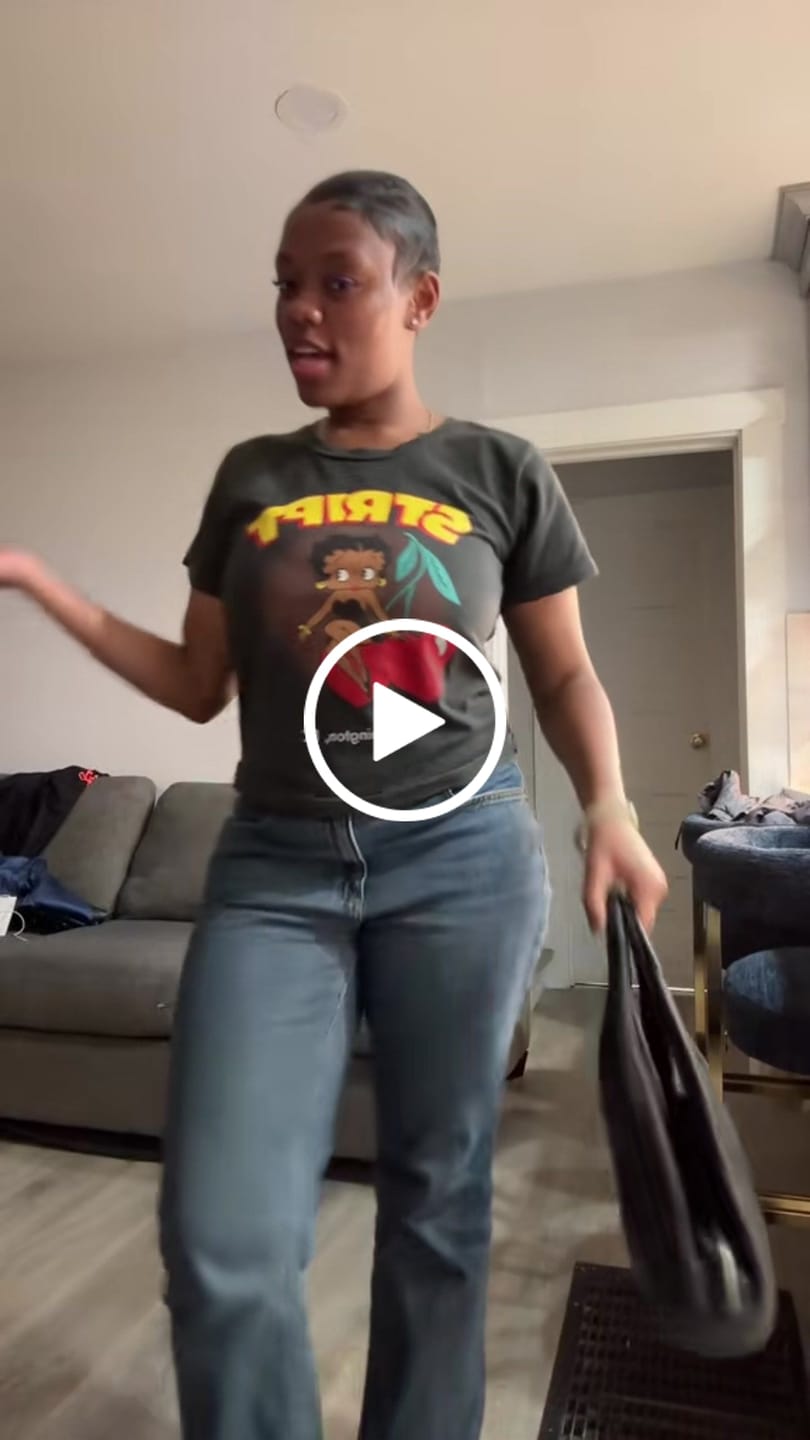 Customer video review of BETTY BOOP VINTAGE TEE