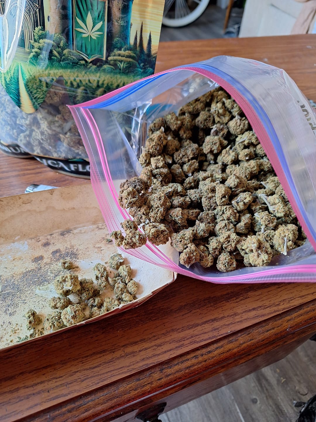 Customer photo review of Wedding Crasher THCA Flower LB