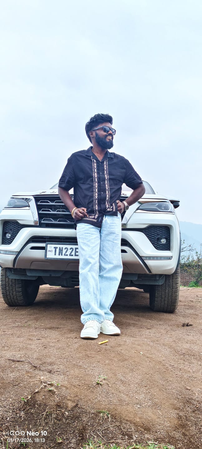 Customer photo review of Ice Blue Washed Baggy Jeans