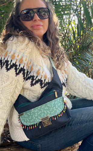 Customer photo review of Riñonera "Special Fantasy Jeans Top" · Pieza Única Núm. 18297