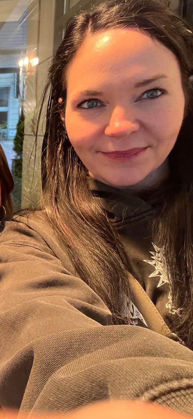 Customer photo review of Flail Relaxed Faded Hoodie