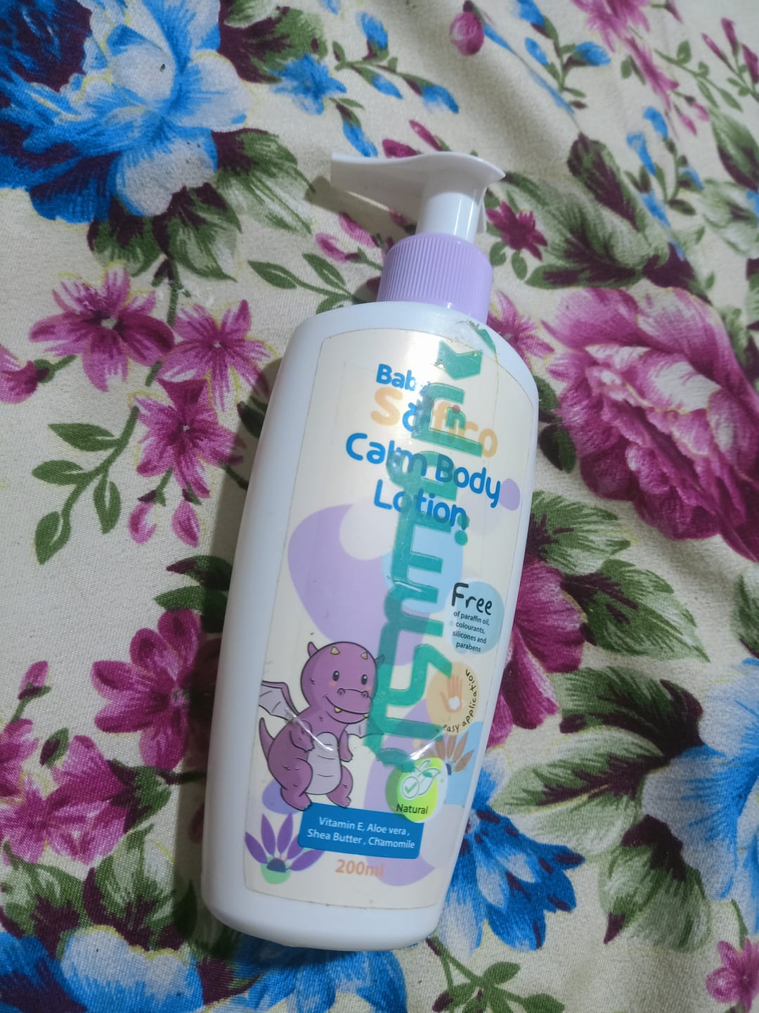 Customer photo review of Sofico Baby Calm Body Lotion 200ml