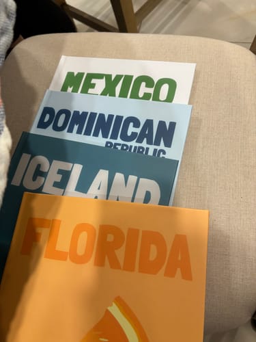 Customer photo review of Custom Travel Book