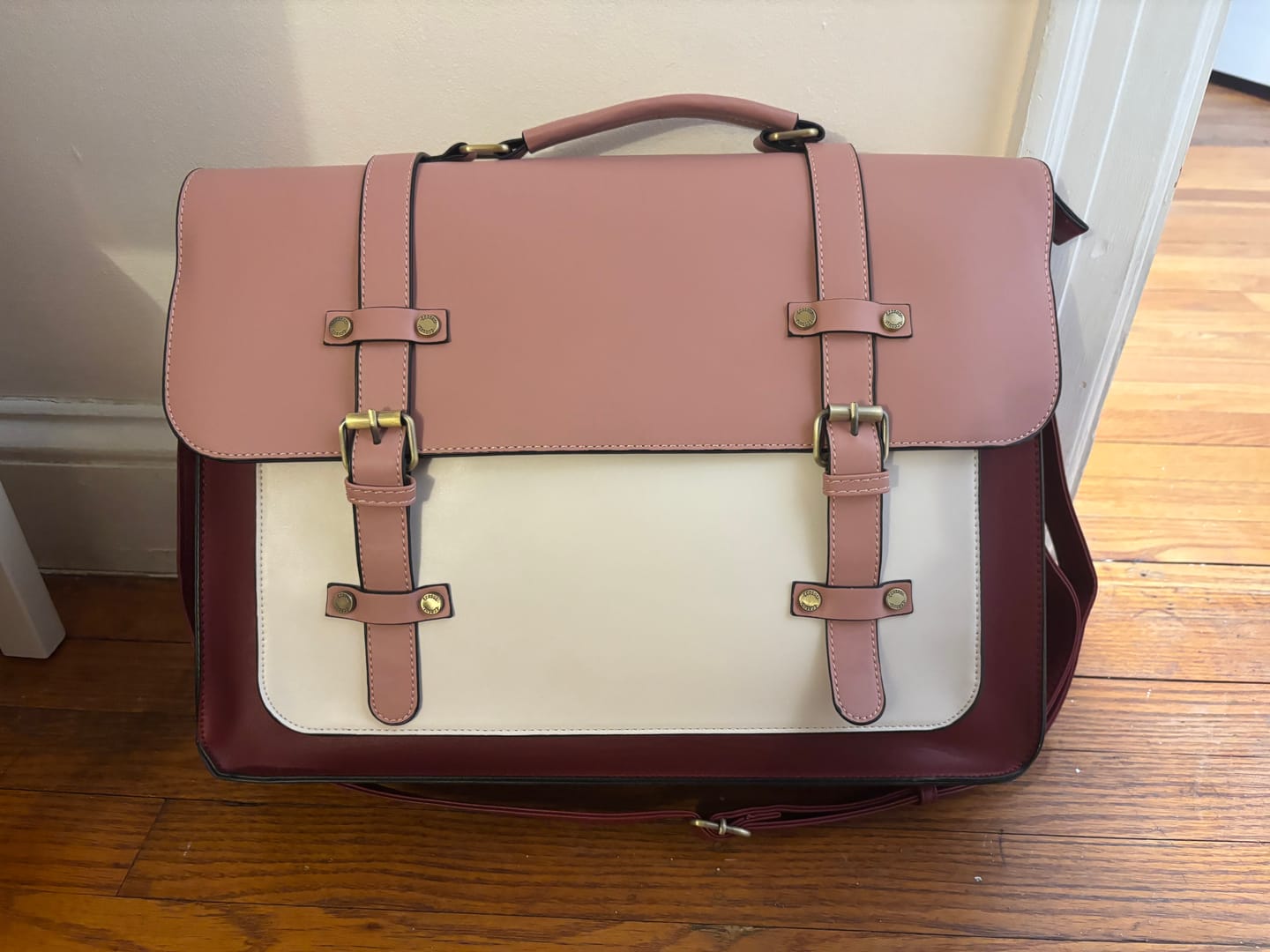 Customer photo review of Sombre Vintage Briefcase
