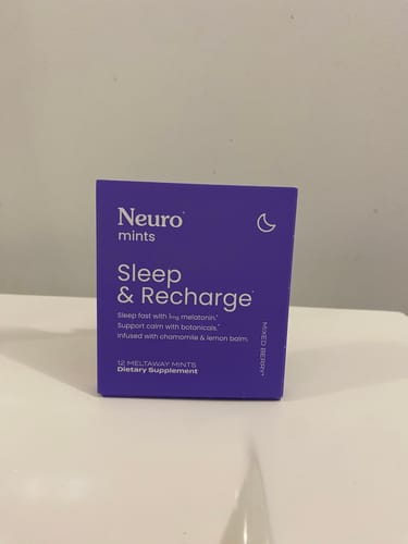 Customer photo review of Sleep & Recharge Mints