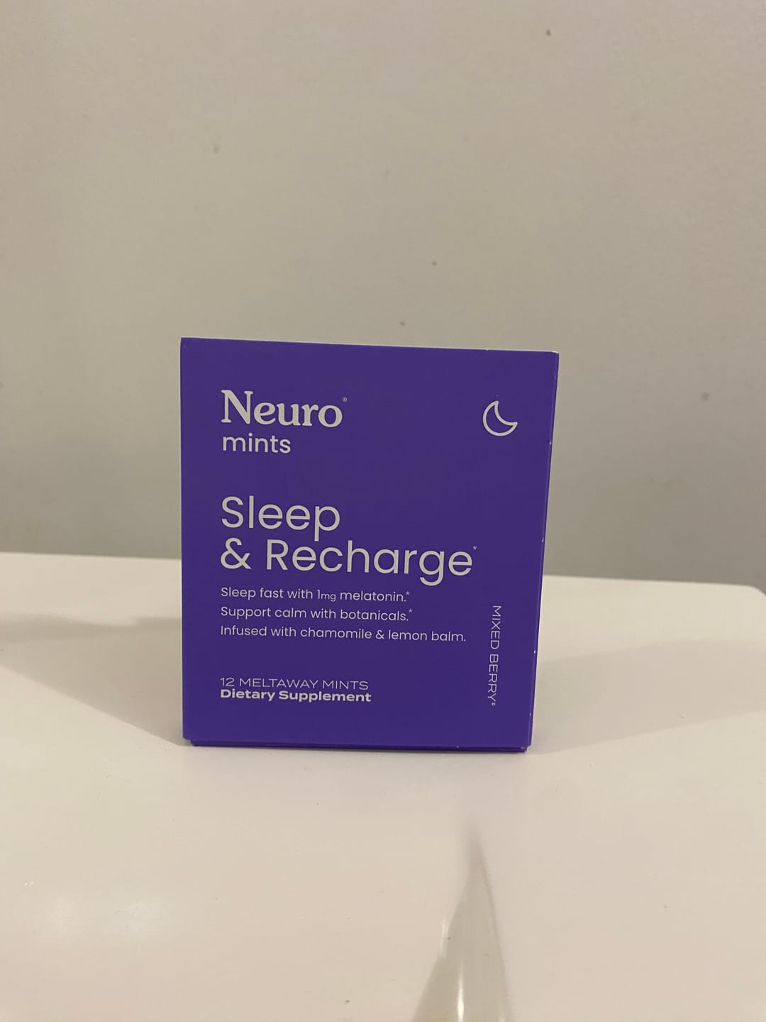 Customer photo review of Sleep & Recharge Mints