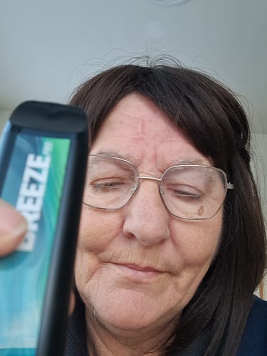 Customer photo review of Breeze Pro Disposable Vape