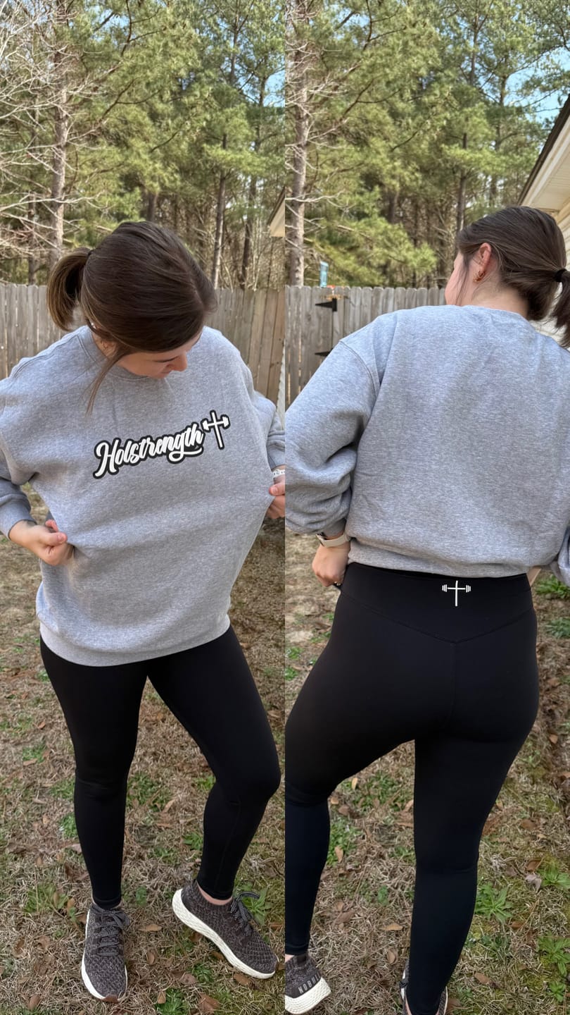 Customer photo review of Puff Print Vintage Crew
