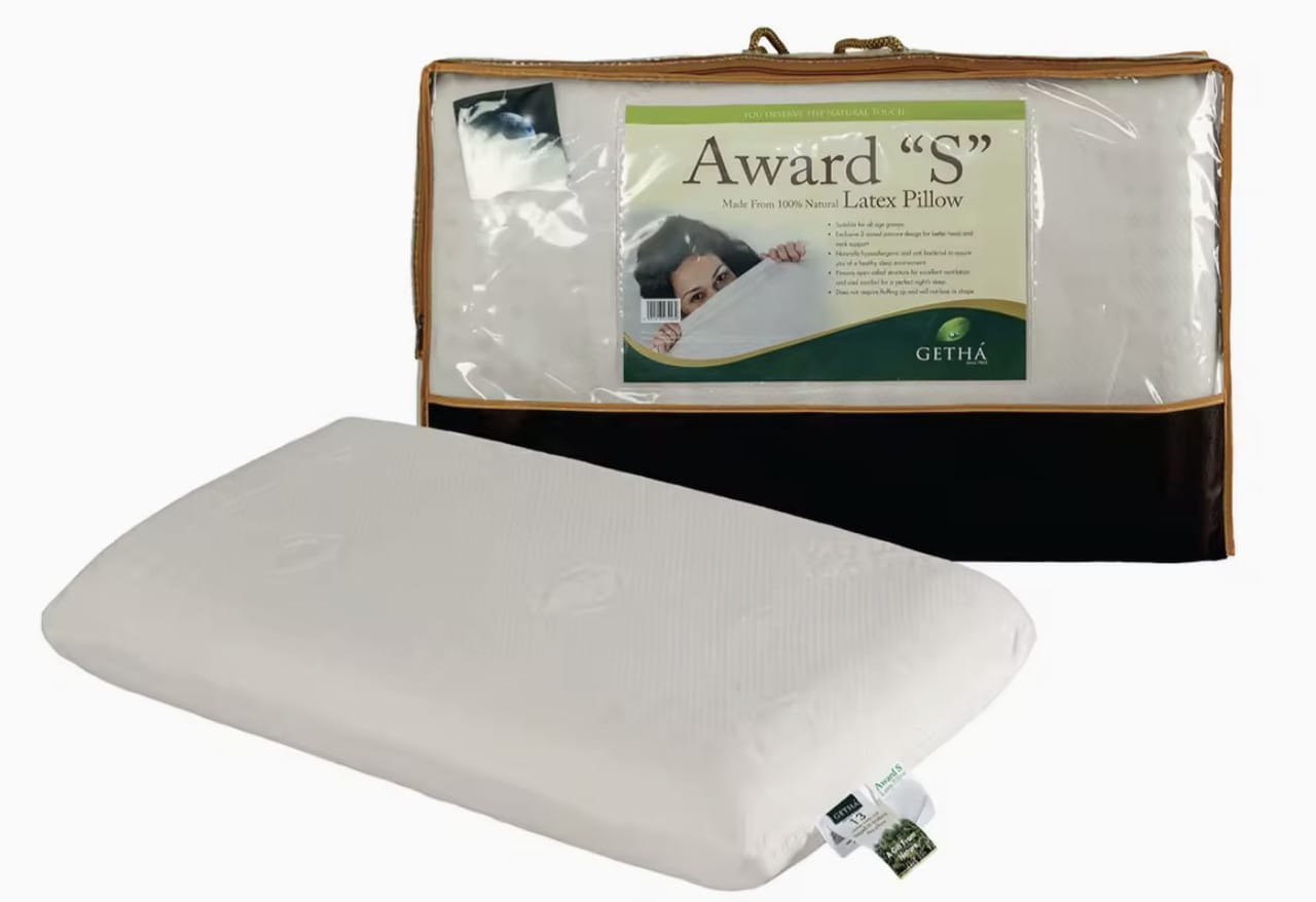 Customer photo review of Getha Award S Latex Pillow