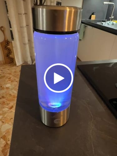 Customer video review of Die Wasserstoff Wasserflasche für bessere Gesundheit & mehr Energie ''HydroVive'' - das Original
