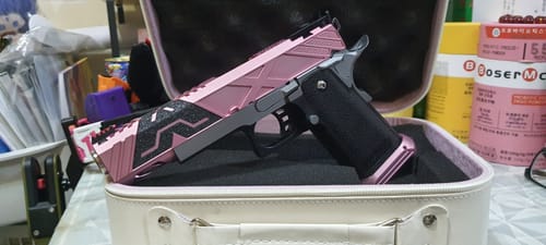 Customer photo review of Dr. Black Aluminum Slide Type X for Hi-Capa 5.1 GBBP
