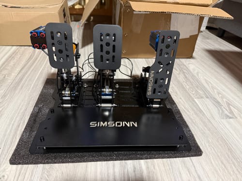 Customer photo review of Simsonn Plus X Racing Simulation Pedal with Haptic Reactor Optional