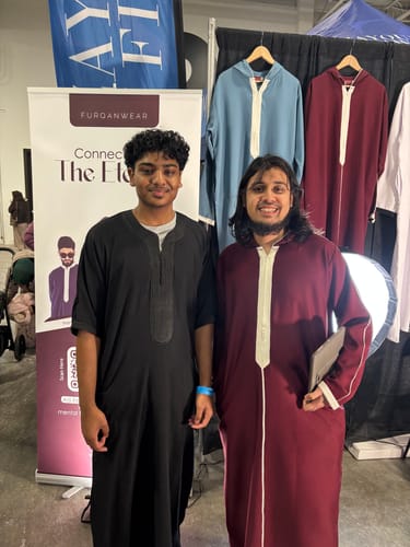 Customer photo review of BLACK MOROCCAN THOBE